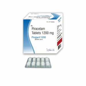John Lee Piretam-1200 Piracetam Tablets 1200 mg box and blister pack